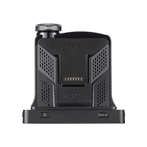Видеорегистратор с сигнатурным радар-детектором iBOX F5 LaserScan WiFi Signature Dual + Камера заднего вида iBOX RearCam FHD1